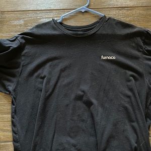 Black furnace T shirt